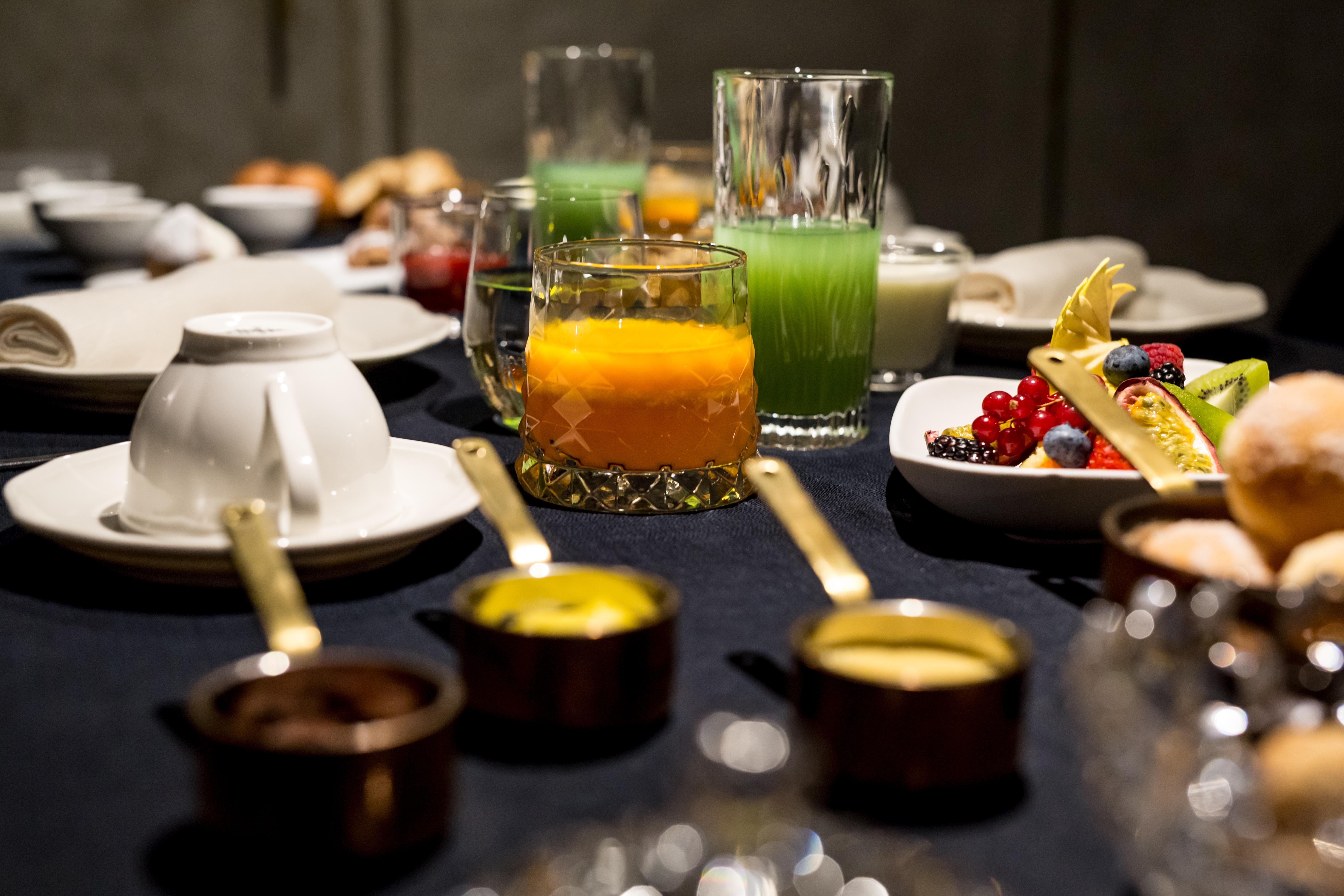 Hotel The Haven Roma Εξωτερικό φωτογραφία A selection of fruit juices