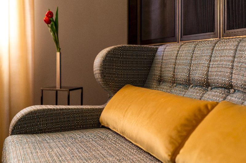 Hotel The Haven Roma Εξωτερικό φωτογραφία A sofa